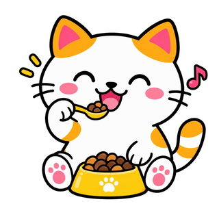 먹는 중